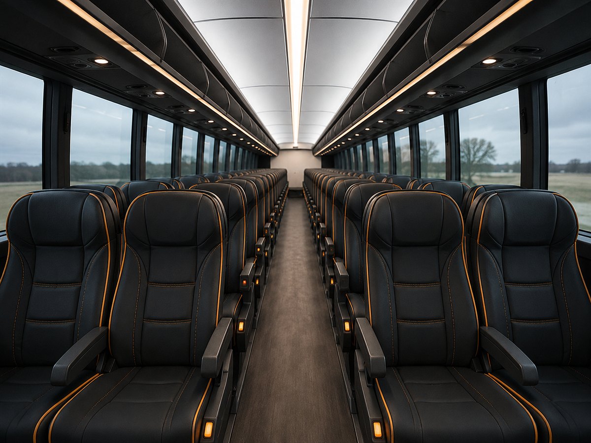 Motorcoach interior