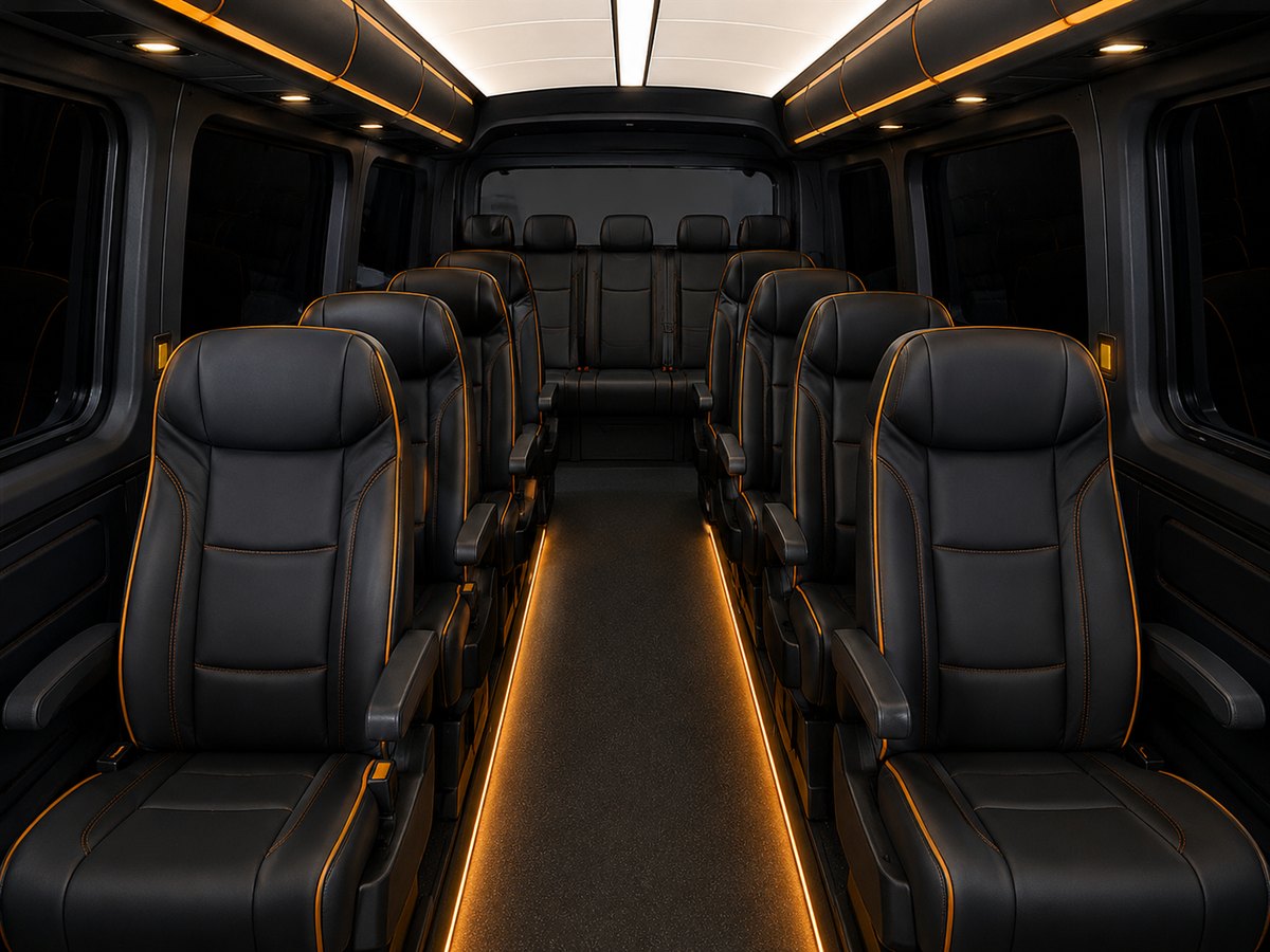 Sprinter van interior